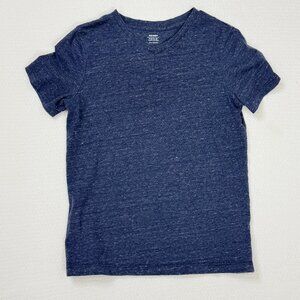 Old Navy Boys M (8) Heathered Navy Blue Vneck Tshirt Boy Medium Tee